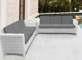 High quality rattan garden furniture. White Rattan Garden Furniture Corner Sofa Set Outdoor Conservatory Patio Wicker Ebay
