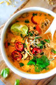 easy one pot thai noodle soup