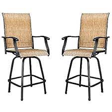 Victone Patio Bar Stools Set Of 2 All
