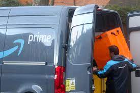 Amazon drivers go to deliver packages ...