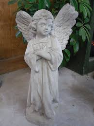 Standing Robed Angel Angel Statue