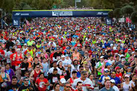 Los Angeles Marathon, Mrz 20 2022 ...