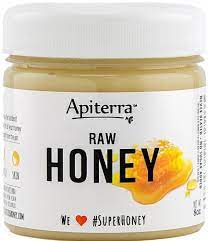 Apiterra Unprocessed Raw Honey gambar png