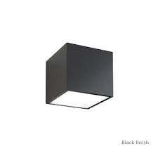 bloc led up or down outdoor wall light