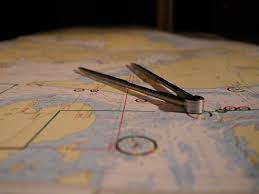 Sailing Nautical Chart Dividers Free Photo On Pixabay