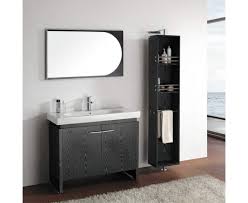 40 black oak single bathroom vanity