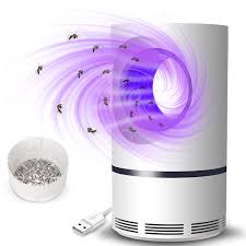 Jeobest Electric Mosquito Killer Lamp Led Usb Insect Zapper Mosquito Trap Indoor Electric Fly Bug Zapper Mosquito Insect Killer Led Light Trap Pest Control Lamp Electronic Mosquito Killer Mz