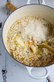 When things like artichokes or courgettes are sliced thinly the italians call this. How To Rustle Up A Basic Risotto Jamie Oliver Basic Risotto Recipe Cooking Recipes Jamie Oliver Recipes