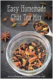 easy homemade chai tea mix the house