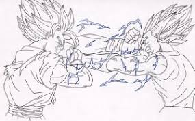 Figuras para pintar realizadas en alabastrina. Imagenes De Dragon Ball Z Goku Para Colorear