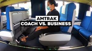 amtrak coach cl vs business cl