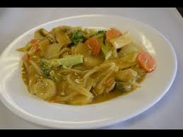 chinese takeaway style vegetable curry