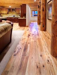 Reclaimed Hickory Flooring Wide Plank
