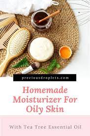 homemade moisturizer for oily skin
