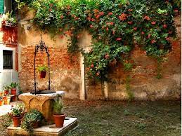 Flower Gardens Of Italy Wellhead San