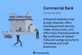 how do commercial banks work and why