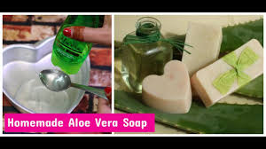 diy aloevera glycerine soap for soft