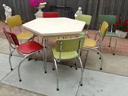 retro table chairs 1950s 1960s