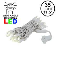 Led Christmas Lights On White Wire Novelty Lights Inc