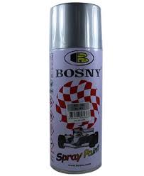 Bosny Spray Paint No 36 Silver Acrylic