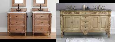 antique style bathroom vanities