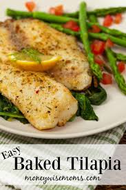 easy baked tilapia family friendly dinner for busy weeknights