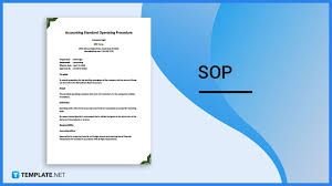 what is an sop definition types uses