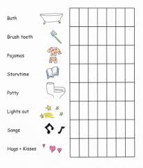 Bedtime Routine Chart The Happy Sleeper