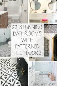 cement tile patterned tile floors in