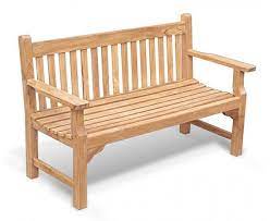 Taverners Teak 3 Seater Garden Bench