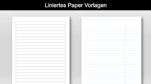 Check spelling or type a new query. Liniertes Papier Vorlage Pdf Format Muster Vorlage Ch
