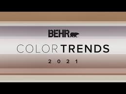 Behr Color Trends 2021