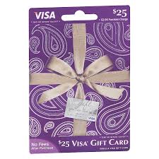 vanilla visa 25 prepaid gift card