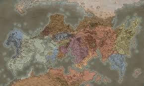 Simple map with labels and texts turned off. Erden No Labels Inkarnate Create Fantasy Maps Online