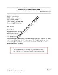sle demand letter for payment