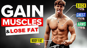 how to gain muscle and lose fat as a