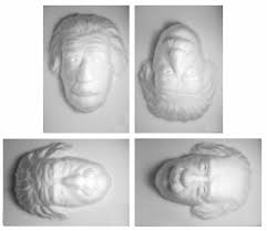 This just seems much less face like than the full sized einstein mask, and the illusion is much weaker. The Hollow Face Illusion Used In Experiment 2 Shown In The Four Download Scientific Diagram