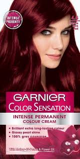 Buy Garnier Color Sensation 4 60 Intense Dark Red At Mighty