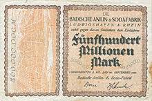 Streiks, wirtschaftliche absperrung des ruhrgebiets und produktionsausfälle ruinierten die deutsche wirtschaft 1923. Deutsche Inflation 1914 Bis 1923 Wikipedia