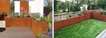 Corten Steel Retaining Walls Kitsets