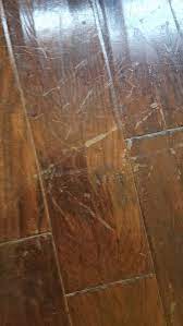 remove wax build up on wood floors