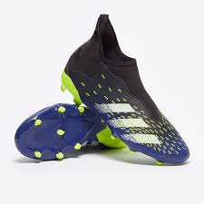 Find great deals on ebay for adidas predator football boots. Adidas Predator Freak 3 Laceless Junior Fg Blue Core Black White Solar Yellow Firm Ground Junior Soccer Cleats