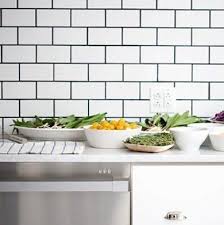 White Subway Tile Kitchen