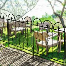 Outdoor Decorative Garden Fence Wrought