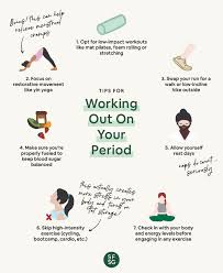 tips for working out on your period