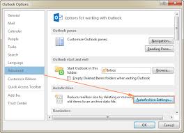 Jan 22, 2019 · outlook allows you to create folders to organize your email as you see fit. How To Archive In Outlook Automatically Or Manually