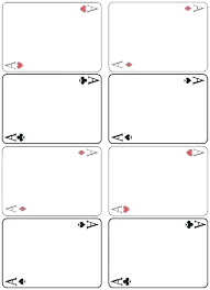 Trading Card Template Templates Game Printable Free
