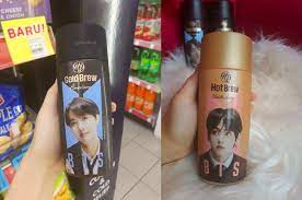 This bts coffee drink has already been introduced in malaysia last year, but was just reintroduced again with the recent bts hype! When Raya Meets K Pop Fans Photo Edits Bts In Baju Melayu Festive Selfies Coconuts Kl
