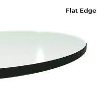Clear Tempered Round Glass Table Top