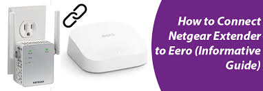 how to connect netgear extender to eero
